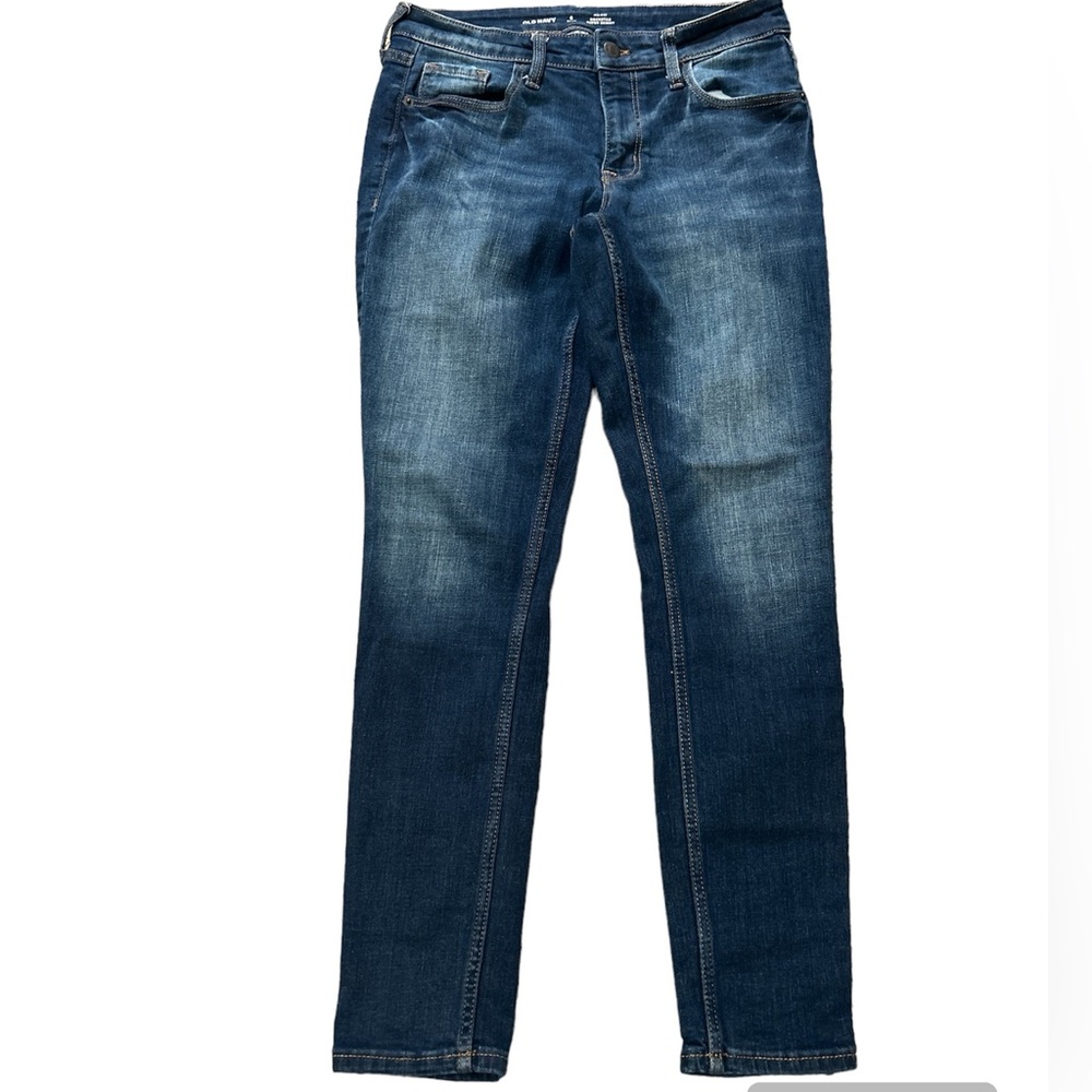 Old Navy Mid-Rise Rockstar Super Skinny Jeans